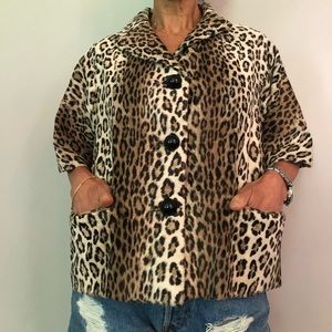 Vintage leopard jacket